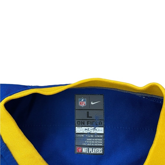 st louis los angeles rams todd gurley super bowl nike nfl football jersey shirt - Picture 6 of 9